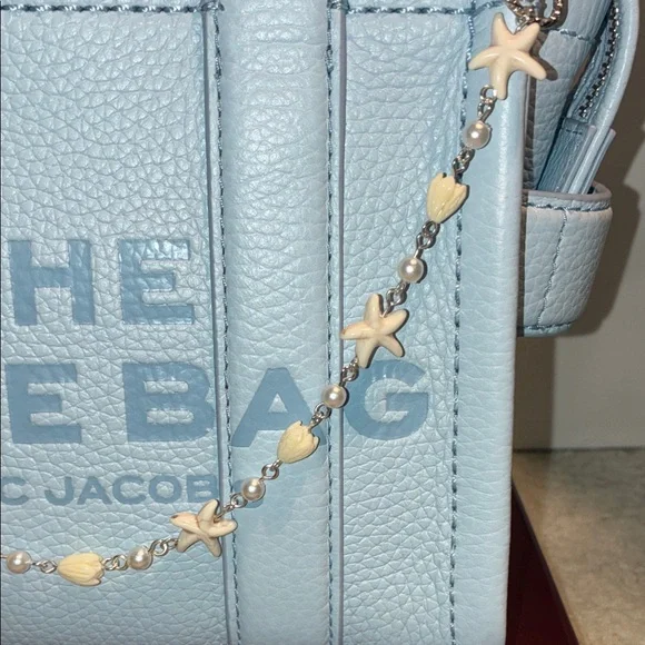 Hawaiian Purse Lei Starfish, Pikake with Pearl accents - Picture 2 of 4